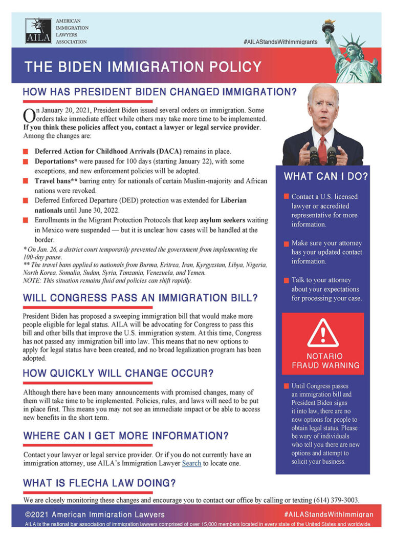 HOW HAS PRESIDENT BIDEN CHANGED IMMIGRATION? | Attorney Columbus ...