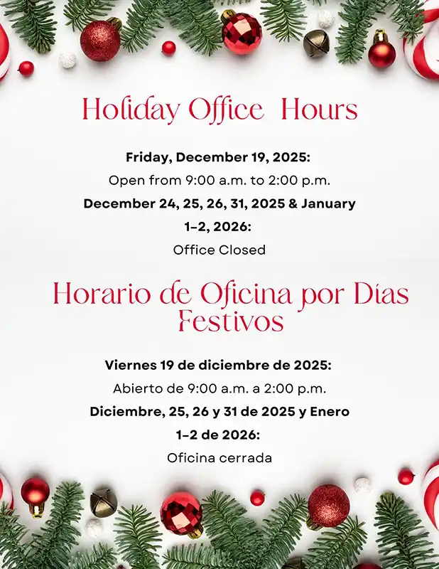 Holiday Closures